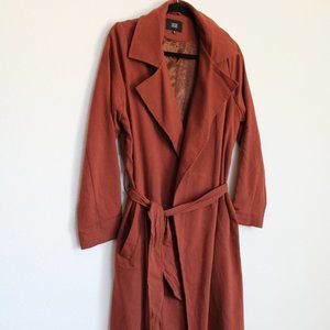 Rust Autumn Trench Coat S/M